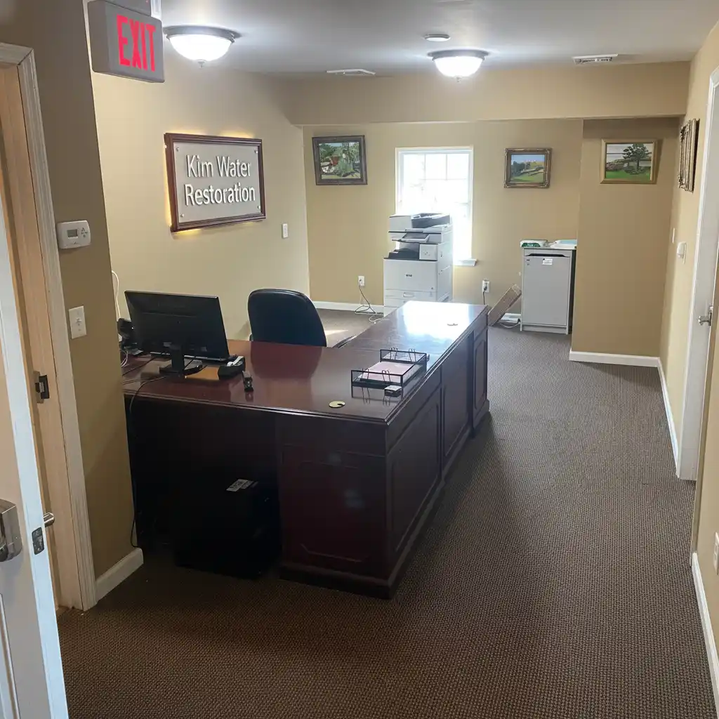 Kim Water Restoration office interior in Union City, NJ - professional water damage restoration headquarters