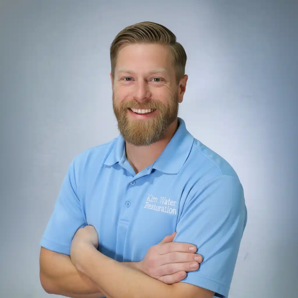 Jeremy Kimberly, owner of Kim Water Restoration, professional water damage restoration specialist